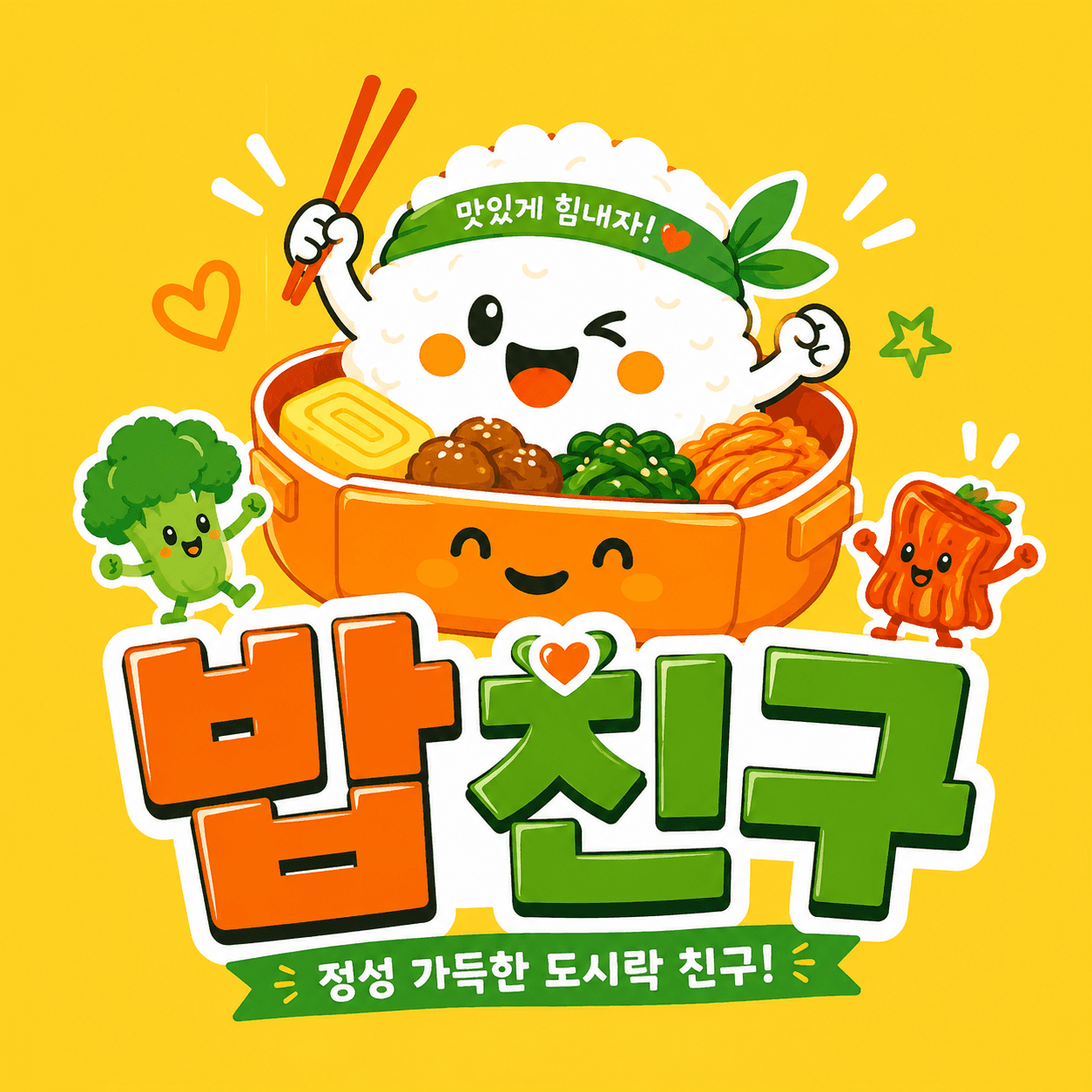 밥친구 로고