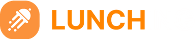 Lunching 도시락 솔루션 로고